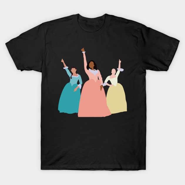Schuyler Sisters T-Shirt by DreamPassion